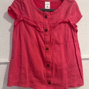 Carter's Bright Pink Button-Down Shirt